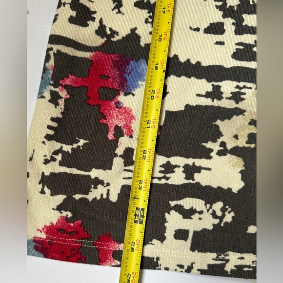 ODDY Top Sweater Womens Sz Large Knit Pullover Black and White Geometric design - Picture 11 of 12